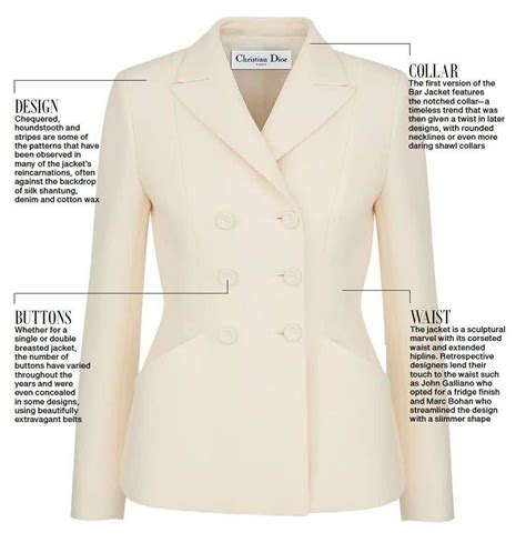 bar jacket christian dior|christian dior jacket women's.